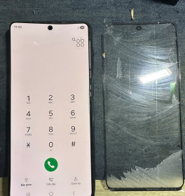 ép kính điện thoại